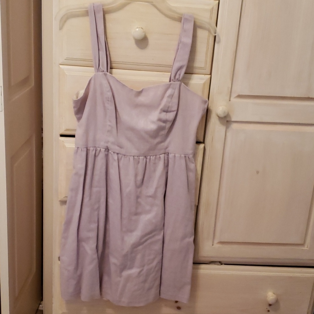 Purple dress
